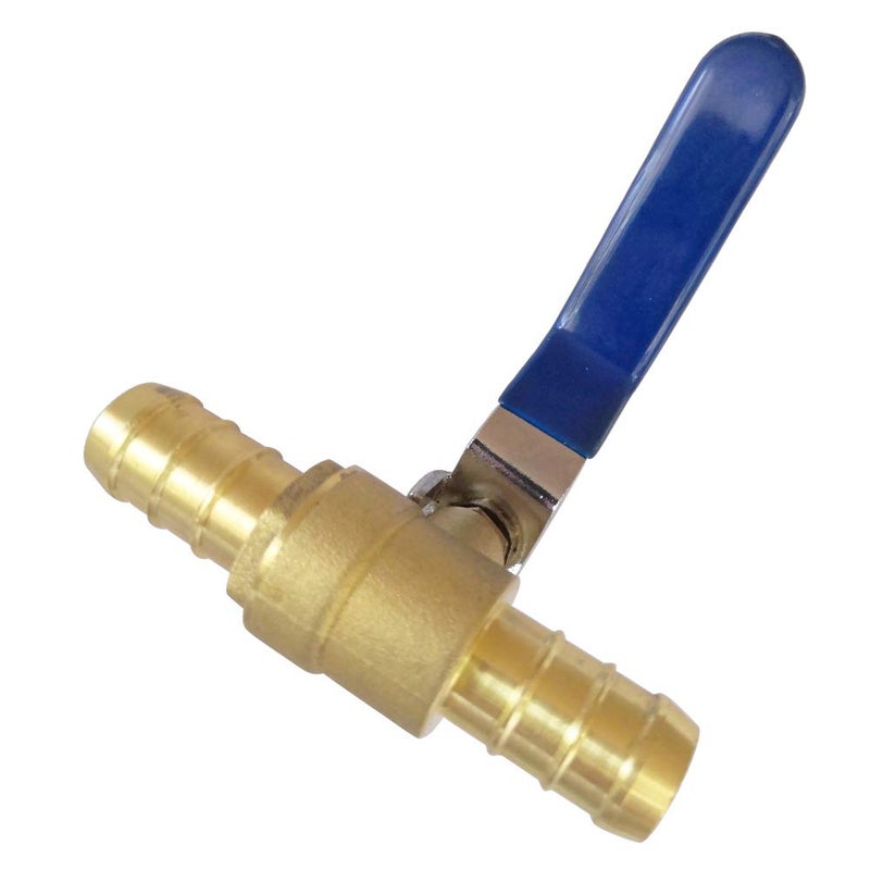 Pysrych 5/8 Inch Inch Heater Hose Shut Off Valve 16mm OD Brass Ball Valve 90 Degree Turn Full Port 1pc - Image 4